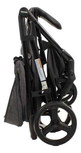Coche Cuna Bebé De Paseo Mega Baby Zeus Hasta 22 Kg Gris