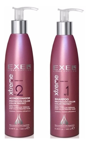 Shampoo Y Acondicionador Kit Xtreme Color Care Exel