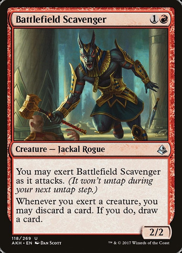 Carta Magic Battlefield Scavenger X4 Playset Amonkhet Mtg