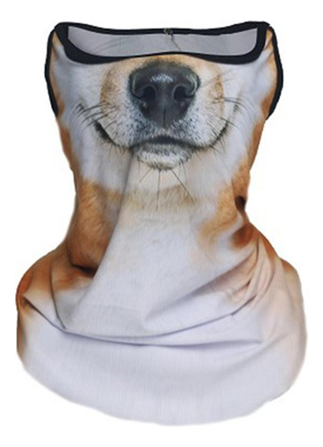 Mascarilla Para El Cuello Con Trabillas Para Las Orejas,