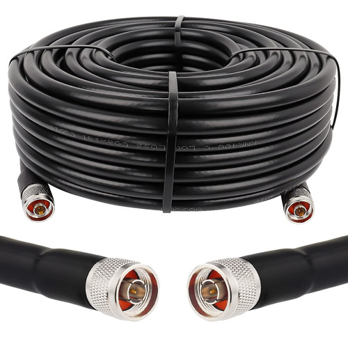 Cable De Extensin Coaxial Kmr400 De Baja Prdida (50 Ohmios)