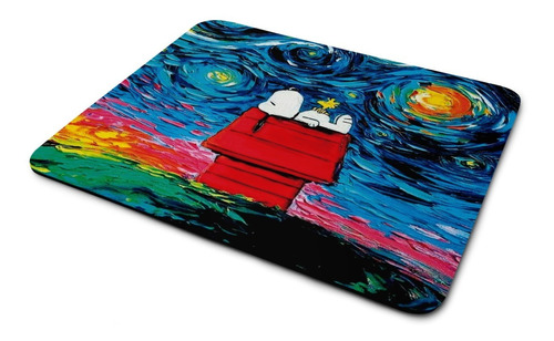 Mousepad La Noche Estrellada Pintura Tapete