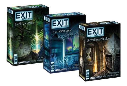 Juego De Mesa Exit 11 La Mansion Siniestra Devir Original