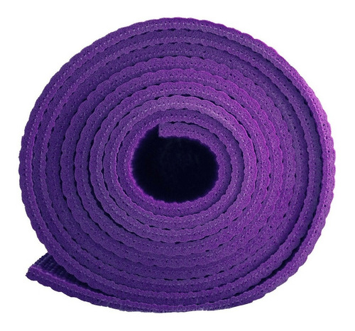 Imagen 3 de 9 de Colchoneta Mat 8 Mm Yoga Pilates Fitness Pvc Sticky Alfombra
