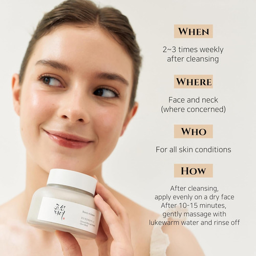 Beauty Of Joseon -mascarilla Facial De Arroz Y Miel 150 Ml Todo Tipo De Piel