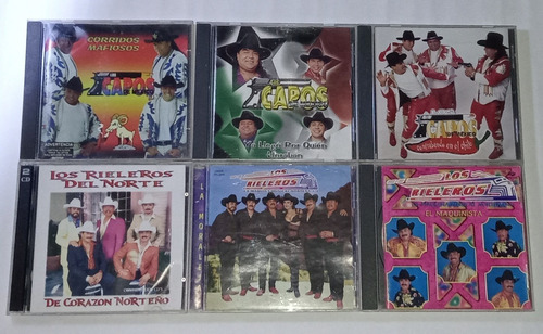 25 Cd Huracanes Raza Rieleros Ladrón Capos Tropa Bryndis Etc (Usado)