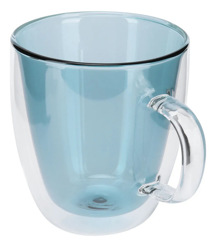 Compatible Taza De Café Cilíndrica De 2 Capas Resistente Al