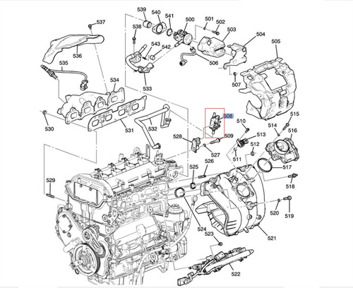 Valvula Solenoide Purga Canister Gmc Yukon 5.3l V8 2014