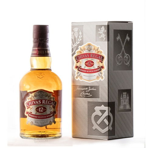 Whisky Chivas Regal 12 Años 500 Ml En Estuche