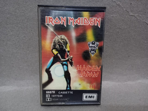Iron Maiden - Maiden Japan Cassette 1981 La Cueva Musical