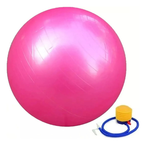 Pelota Balon Fitness Yoga Pilates Con Inflador Fitbaall 65cm