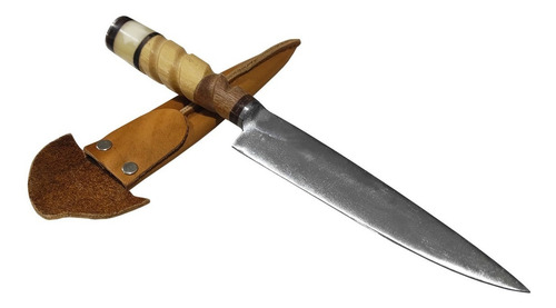 Imagen 2 de 8 de Cuchillo Artesanal De Tandil 25cm Kit X5 Cuchillos Criollo