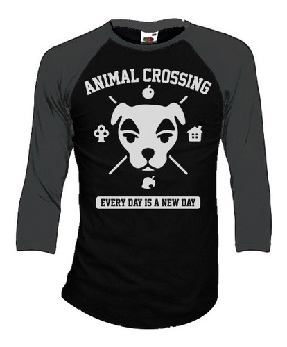 Playeras Animal Crossing Manga 3/4 Para Hombre Y Mujer