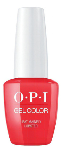 Opi Gel Color I Eat Mainely Lobster Cabina Semi X 15 Ml Color I Eat Mainely Lobster