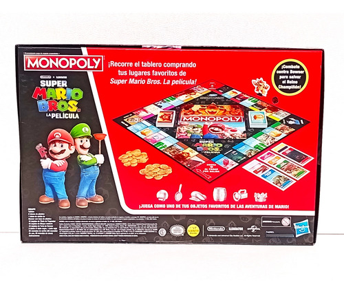 Monopoly Super Mario Bros La Película De Hasbro Gaming