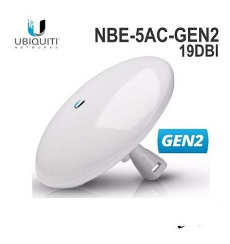 Ubiquiti Nanobeam 5ac Gen2 5ghz 19dbi 15km Airos8 2 Ethernet