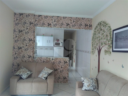 Imagem 1 de 16 de Apartamento A Venda Com 1 Dormitorio, 1 Vaga De Gara 50 Metros Da Praia. Guilhermina - Praia Grande. - Reo572065