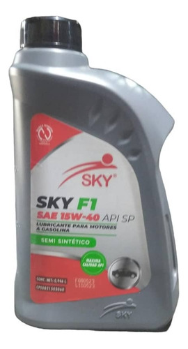 Aceite Sky 15w-40 Semi Sintetico  