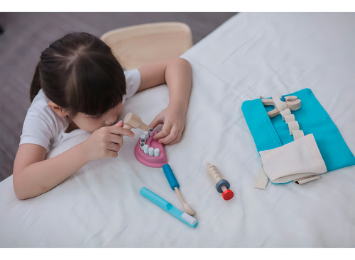 Kit de profesión odontológica - Madera - 3493 - Plantoys