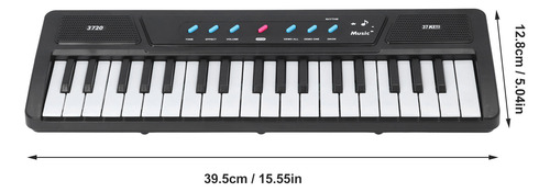 Micrófono Para Niños De 37 Teclas, Teclado, Piano, Portátil,