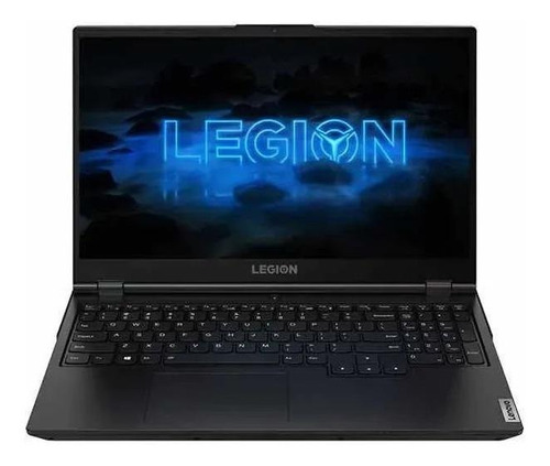 Laptop  gamer  Lenovo Legion 5i negra 15.6", Intel Core i7 10750H  16GB de RAM 512GB SSD, NVIDIA GeForce RTX 2060 120 Hz 1920x1080px Windows 10 Home