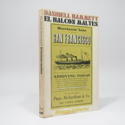 El Halcón Maltes Dashiell Hammett Alianza 1968 Ee4