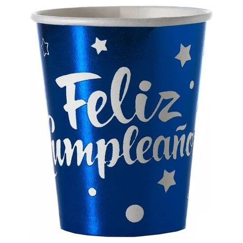 Pack 10 Vasos Feliz Cumpleaños