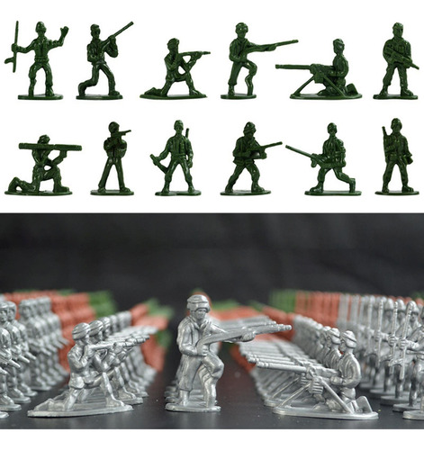 1 Figuras De Acción De La Segunda Guerra Mundial Plata