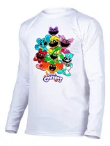 Comprar Remera Huggy Wuggy Poppy Playtime Sublimada Mangas Larga
