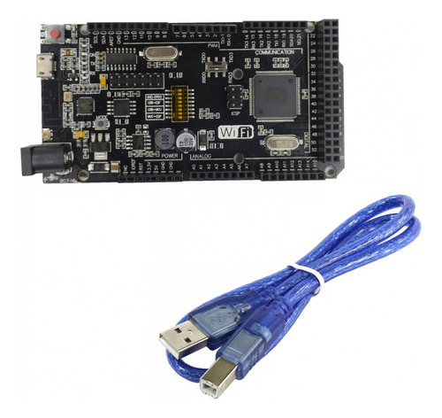 Wemos Mega Wifi Atmega2560 Esp8266 Usb-ttl Ch340g + Cable