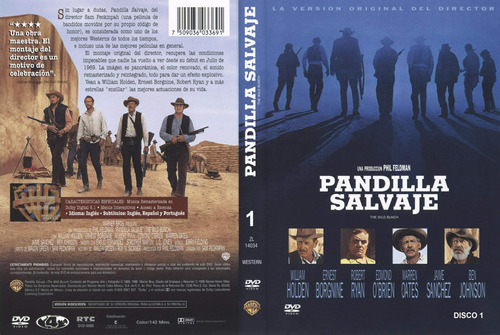 La Pandilla Salvaje- William Holde - Sam Peckinpah Dvd