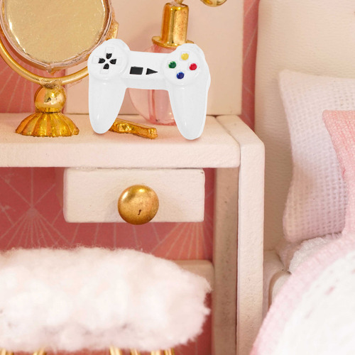 Controlador De Jogo Em Miniatura Dollhouse, Modelo Mini Game