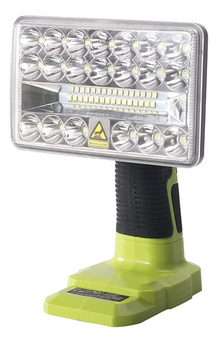 Yex-bur Luz De Trabajo Led Inalámbrica Para Ryobi 18-volt On