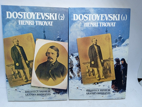 Dostoyevski - 2 Tomos - Biblioteca Salvat - Biografías 