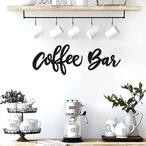 Comprar Letreros Decorativos  Café Bar Decoración De La Pared Cocina
