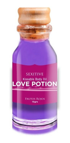 Mini Aceite Comestible Love Potion Frutos Rojos 15gr