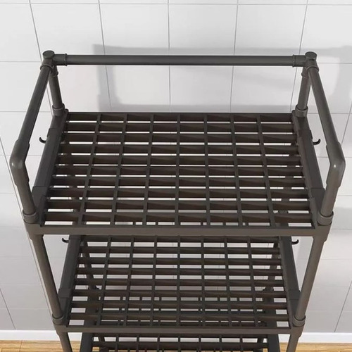 Estante Rack Multiuso Cozinha Banheiro 4 Prateleiras