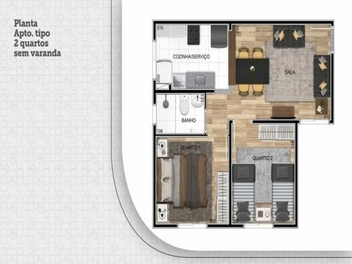 Apartamento - Nacional - Ref: 6850 - V-rb6850