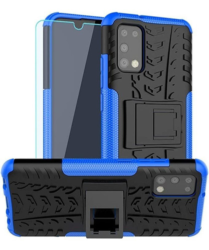 Funda Galaxy A02s, Funda Samsung A02s, Con Protector De Pant