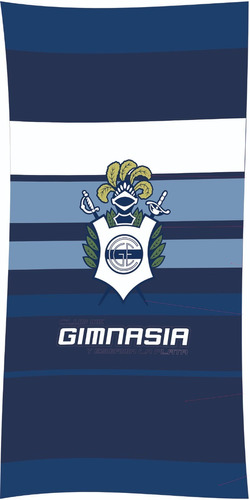 Toallón Playero Gimnasia Oficial Varios Diseños