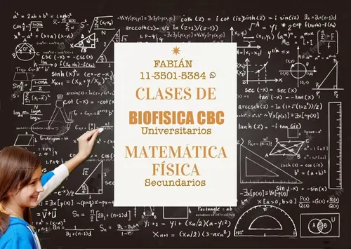 Clases Profesor Biofisica Cbc-fisica Matematicas Secundario