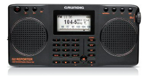 Radio De Onda Corta Eton Grundig G2 - Negra