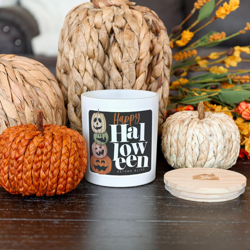 Simplemente Dijo, Inc Vela De Halloween, Autumn Bliss Scente