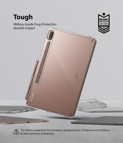 Imagen 3 de 6 de Funda Samsung Galaxy Tab S7 Plus Ringke Fusion Anti Impacto