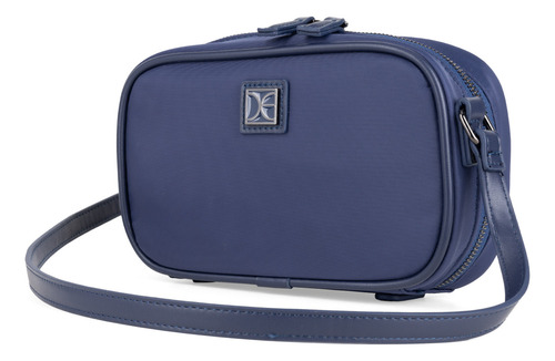 Bolsa Crossbody Cloe Saknila Chico Color Azul marino