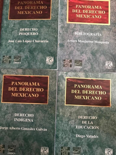 Panorama Del Derecho Mexicano  Pesquero, Educación, Indígena