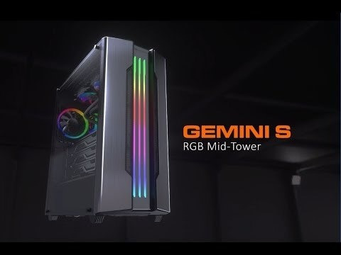 Gabinete Cougar Gemini S Silver - Laaca