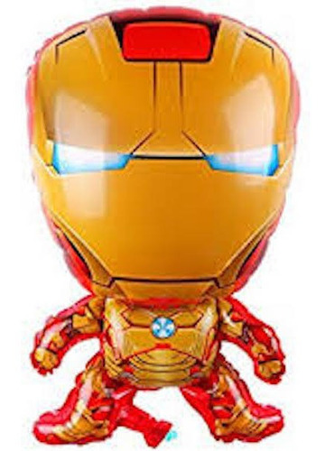 Globos Metalizado Iron Man Spiderman H Araña Fiesta Cumple