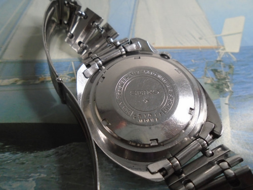 Seiko Antigo Navigator Timer Gmt 6117 6410 Cal 6117b 1972