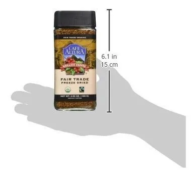 Café Altura Orgánico, Café Liofilizado, 100g